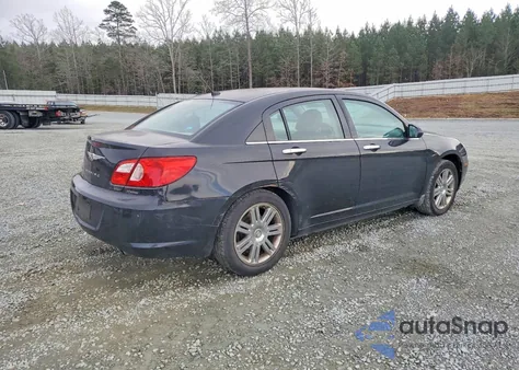 2008 Chrysler Sebring Limited z USA, uszkodzony, nr VIN 1C3LD66M38N131943